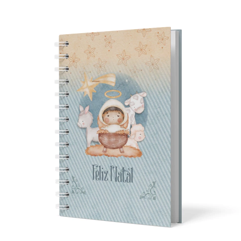 Caderno de Anotações - Natal - Miss Personalizados