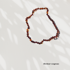 Collar de Ámbar Cognac