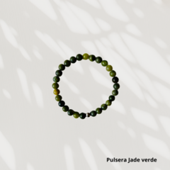 Pulsera Jade verde (Line)