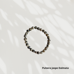 Pulsera Jaspe Dalmata (Line)