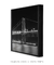 Ponte Hercílio Luz - Preto e Branco - Vertical | Cod.05 - loja online