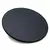 Black round proprioceptive balance board with textured surface for grip