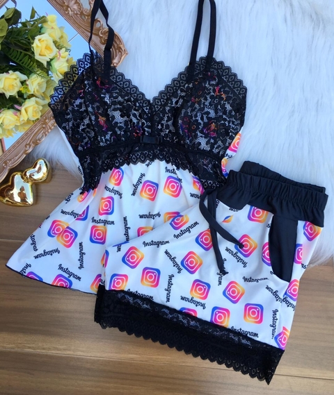 Baby doll bolsinho - Instagram