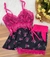 Baby doll bolsinho - Cats rosa