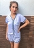 Pijama Americano - Liso com detalhes xicara Coffe - comprar online