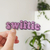 Vinilo Swiftie en internet