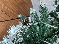 Árbol de navidad con luces Led 2.10 m, pino navideño - Homabels