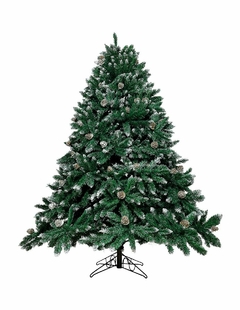 Árbol de navidad con luces Led 2.10 m, pino navideño - comprar en línea