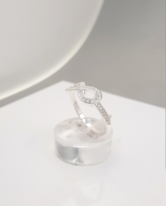Anillo Infinito con Cubics de Plata 925 - comprar online
