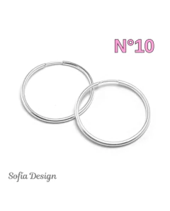 Aros Cubanos Finos de 1mm Plata 925 - tienda online