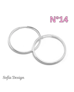 Aros Cubanos Finos de 1mm Plata 925 en internet