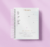 Planner Devocional Cinza - Mundo Paper Papelaria