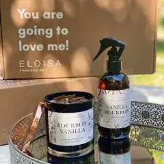 Home Spray + Candles Bourbon Vanilla
