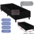 CAMA BASE BOX SOLTEIRO COM PÉS EM MADEIRA na internet