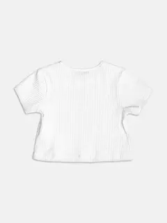 BLUSA TURIM COM PATCH OFF WHITE na internet
