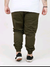 calça jogger jeans sarja plus size