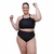 Conjunto Biquíni Cropped sem decote com Calcinha Hot Pants - FRAN FERNANDES CONFECCOES LTDA