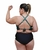 Conjunto Biquíni Cropped sem decote com Calcinha Hot Pants - loja online