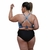 Conjunto Biquíni Cropped sem decote com Calcinha Hot Pants - comprar online