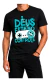 Camiseta Cristã Deus Está No Controle Tudo Tem Propósito - loja online