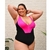 Maio Plus Size com decote profundo na internet