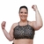 Biquíni Cropped Plus Size Avulso Sem Decote