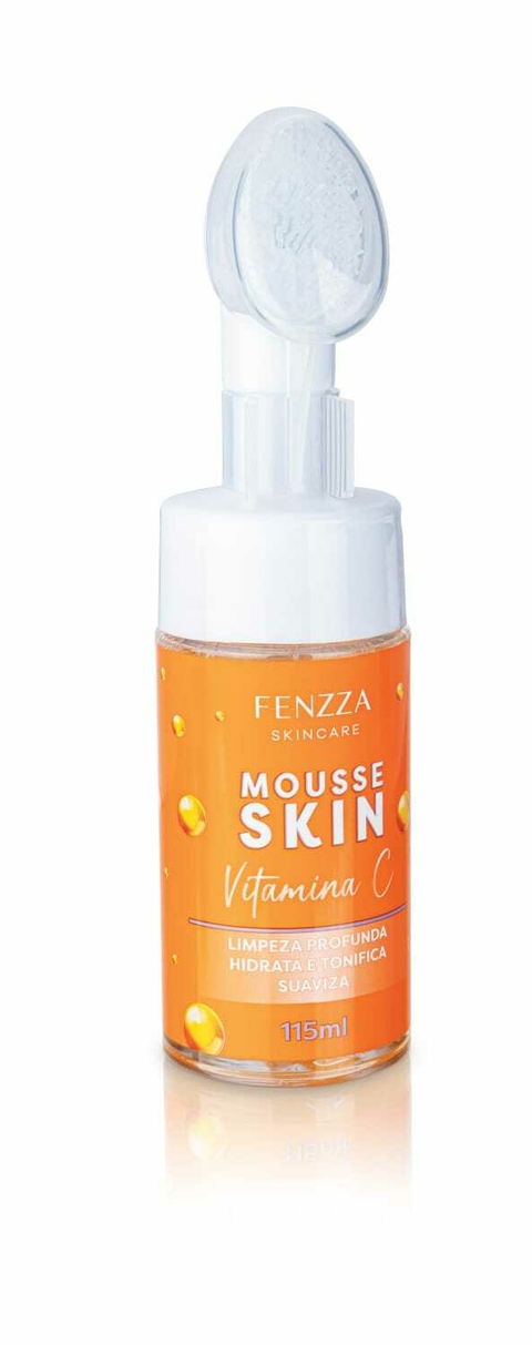 MOUSSE LIMPEZA FACIAL VITAMINA C - FENZZA