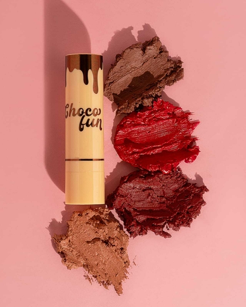 BATOM SOFT MATTE CHOCO FUN CORES NOVAS- FENZZA