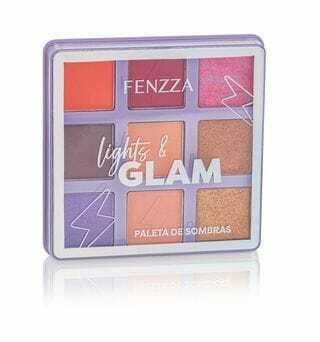 PALETA DE SOMBRAS LIGHTS & GLAM - FENZZA
