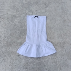 Vestido Ribbon Blanco - comprar online