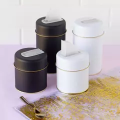 Set de 2 latas(blanco)