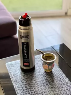 Termo de acero inoxidable LUMILAGRO 1lt - comprar online