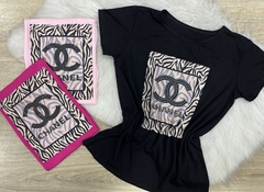 T-shirt chanel zebra