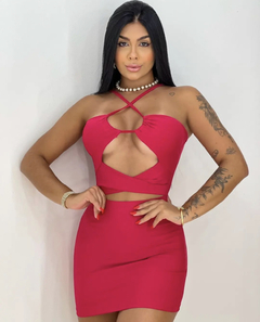 Vestido Gisele na internet