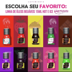 Gel comestível e beijável la pimienta