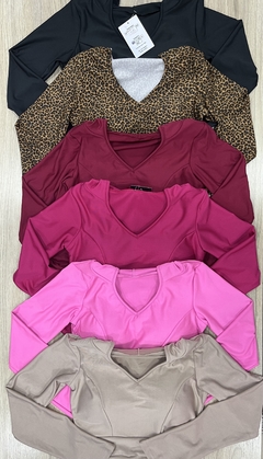 Cropped gorrinho manga longa - Backstage 