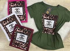 T-shirt chanel oncinha
