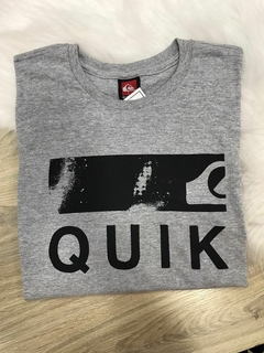 Camisa algodão Quik cinza P