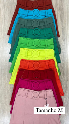 Shorts Saia Malha Crepe M