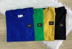 Camisa de algodão lacoste couro G