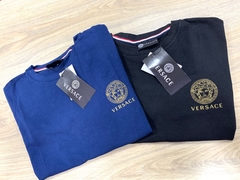 Camisa Versace malha peruana