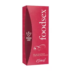 Foodsex gel eletrizante beijável - comprar online