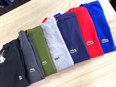 Camisa Lacoste malha peruana