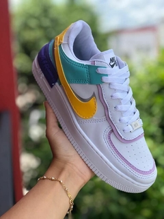 Air force shadow 2 lilas/ verde/ amarelo