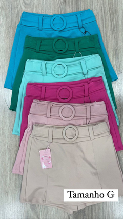 Shorts Saia Malha Crepe G