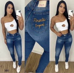 Calça Jeans Pimenta Doce Escura