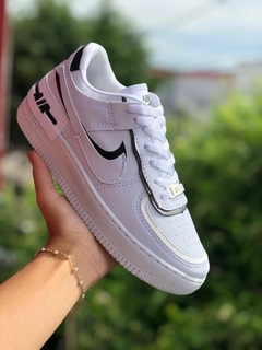 Air force shadow 2 preto / Branco