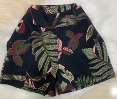 Shorts Crepe Estampado M - Backstage 