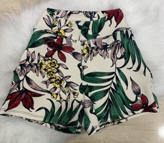 Shorts Crepe Estampado M na internet