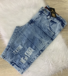 Bermuda Jeans Reserva Rasgado